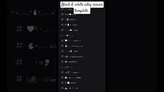 Aesthetic Black & White Edsy discord server template 🖤🤍 