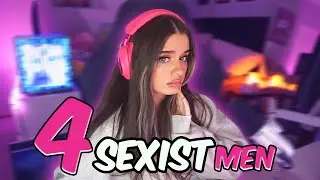 4 SEXIST men vs.1 girl...
