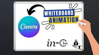 NEW in CANVA: WHITEBOARDS - New way To Create Whiteboard Animation With CANVA