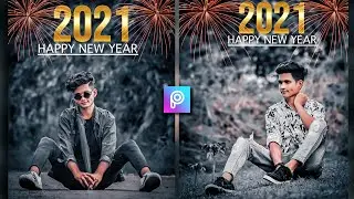 Happy New Year 2021 PicsArt editing | PicsArt photo editing new style | photo editing apps