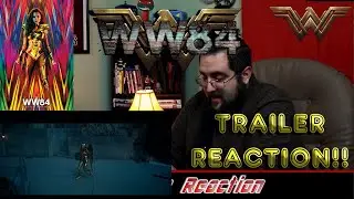 Wonder Woman 1984 - Official Trailer Reaction!!
