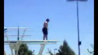 FAT KID FALLS OF DIVING BOARD