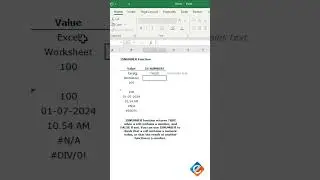 Identify Numeric Values with ISNUMBER Function in Excel 