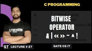 Bitwise operator | C Programming | GATE @gate