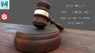 Maya Modeling And Texturing Tutorial For Beginners || Judge Mallet Modeling (Part - 1) ||
