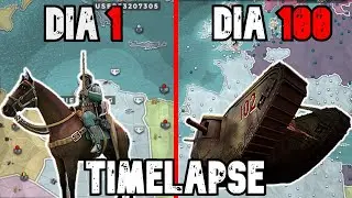 Supremacy 1914 - Time Lapse - Full Game (MAPA 31 JOGADORES)