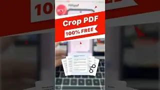 How to Crop a PDF for Free 