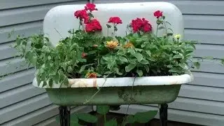 jardines bonitos reciclados