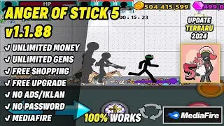 Anger Of Stick 5 Mod Apk v1.1.88 Terbaru 2024 - Unlimited Money Unlock All Free Shopping