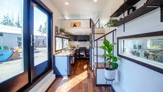 Amazing Gorgeous Black Raven Tiny House by Rewild Homes
