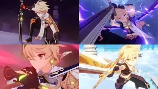 The Swords Used by Traveler | Genshin Impact