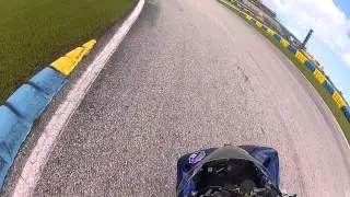 '09 Yamaha R1 @ Homestead Speedway 8/12/2012 - 6th Session