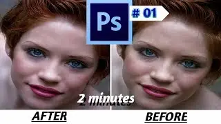 photoshop tutorials skin retouching in hindi
