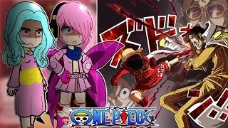 One Piece Princesses React to LUFFY'S Gear 5  + Kizaru || One piece || Gacha React / Part 2