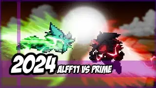 Maple Riot Animation:  Alff11 vs Prime the darkness (Sonic Sprite Animation)