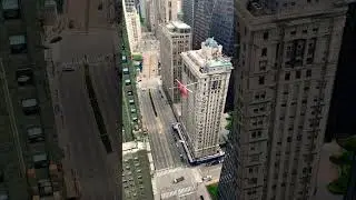You don’t see that everyday! #michiganavenue #chicago #helicopter #fyp #hvac #hvacmaintenance