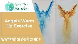 Watercolour Angel Warm Up Exercise