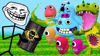 Troll's Accident Creates Garten of BanBan 4! (Gmod Sims)