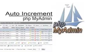 Membuat Auto Increment | No ID urut Otomatis | Menggunakan MySQL PHPMyAdmin 2015 v 3.2.1
