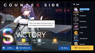 [ Counter: Side ] : EP5-5-4 3Star (วิธีเก็บ 3 ดาวในด่าน 5-5-4)