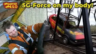 EXPERIECING 5G-FORCE IN OUR SELF-MADE 360° CAR SWING!