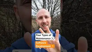 Types of Maintenance for Software Development ⚒️🐛♻️☂️