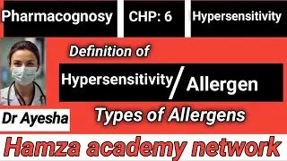 What is Hypersensitivity ll What is Allergen & it's Types
