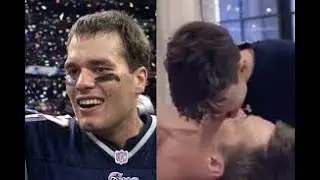 TOM BRADY KISSING SON (WEIRD)