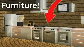 We Decorated a House with FURNITURE in Minecraft!