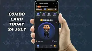 HAMSTER KOMBAT daily combo 24 july | daily combo hamster kombat today | hamster kombat combo cards