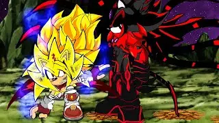 Super Sonic X Universe  / Torneo de la fuerza - Sonic fase 3 vs Sam modo chaos (versión actualizada)