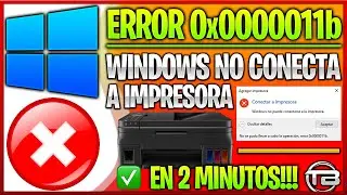 SOLUCIONAR ERROR 0x0000011b - Windows no puede conectarse a la impresora (actualización seguridad).