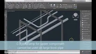Plant 3D Parametric Hanger Rod Supports