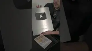 Unboxing my 100,000 Subscribers Play Button! #playbutton #100k