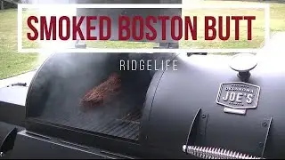 How To Smoke a Pork Butt on a Oklahoma Joe Combination Grill