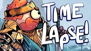 Thronebreaker: Witcher Tales - Artwork Timelapse!