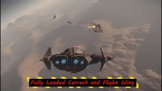 Full Show - Carrack Battle Wing - Bounty Hunting for Millions in Star Citizen