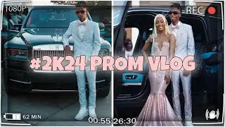 PROM WEEK VLOG😱|$10,000 2024 PROM🤑