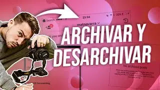 ¿Cómo ARCHIVAR y DESARCHIVAR FOTOS en INSTAGRAM? Muy RÁPIDO 🤔