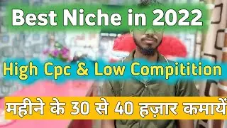 Best Blogging Niches with CPC High with Low Traffic perfect for any beginner to start blogging.