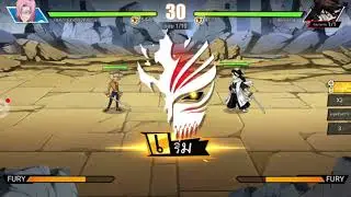 Hirako Shinji vs Byakuya Kuchiki [Bleach Eternal Soul]