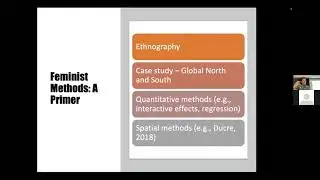 "What Feminist Theory and Its Methods has to Offer Environmental Justice"