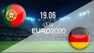 UEFA Euro 2020 Germany vs Portugal PES 2021