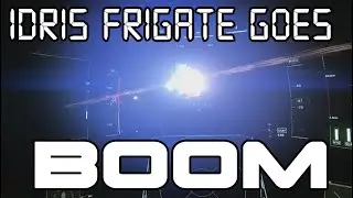 Idris Frigate gets destroyed in STAR CITIZEN