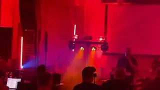 Chauvet DJ demonstrating the newest Gig Bar from the 2023 Lighting Symposium!