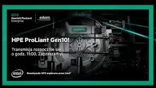 Hewlett Packard Enterprice GEN 10 - webinar