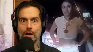 Chris D'Elia Reacts to Drunk Girl Pulled Over by Police