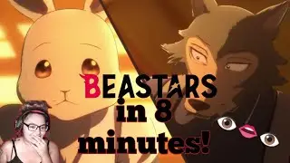 Yettbaby Reacts To Beastars In 8 Minutes (S1) TFS!| I'm Crushing On A WOLF!!??