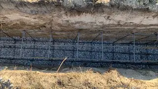 Тонны арматуры в фундамент под Гостиницу