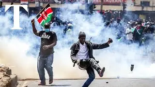 Police clash with protesters in Kenya